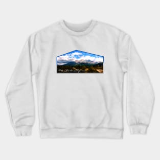 Summer On Mt. Shasta California Crewneck Sweatshirt